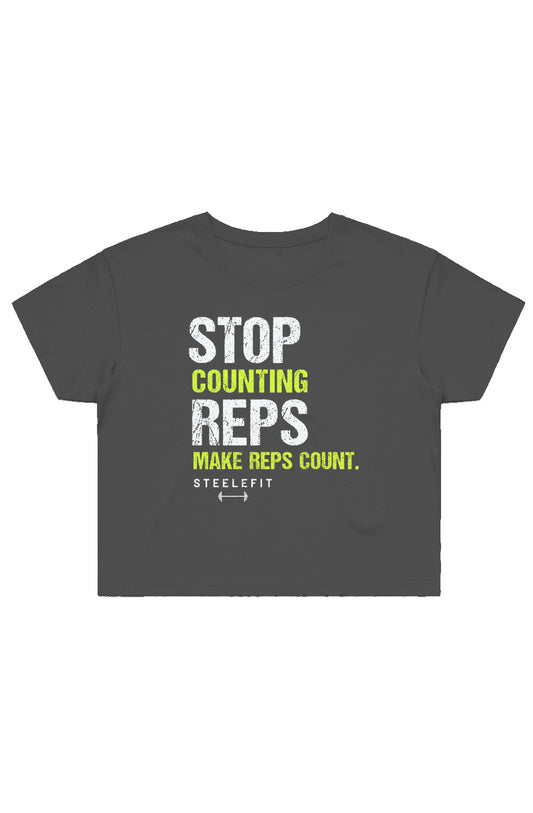 MAKE REPS COUNT.™ Women’s Crop Tee
