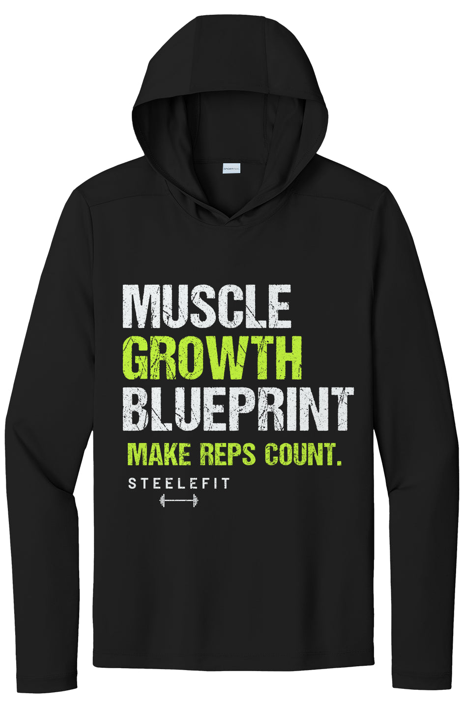 MGB “Make Reps Count” Lightweight Hoodie – Train With Precision, Rep With Purpose